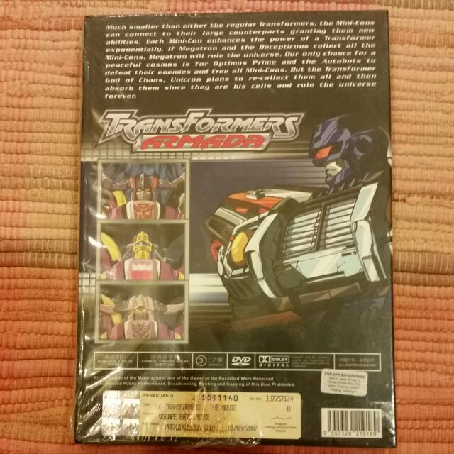 Transformers Armada 2 DVD Complete Set Vol 1 52 End Original English