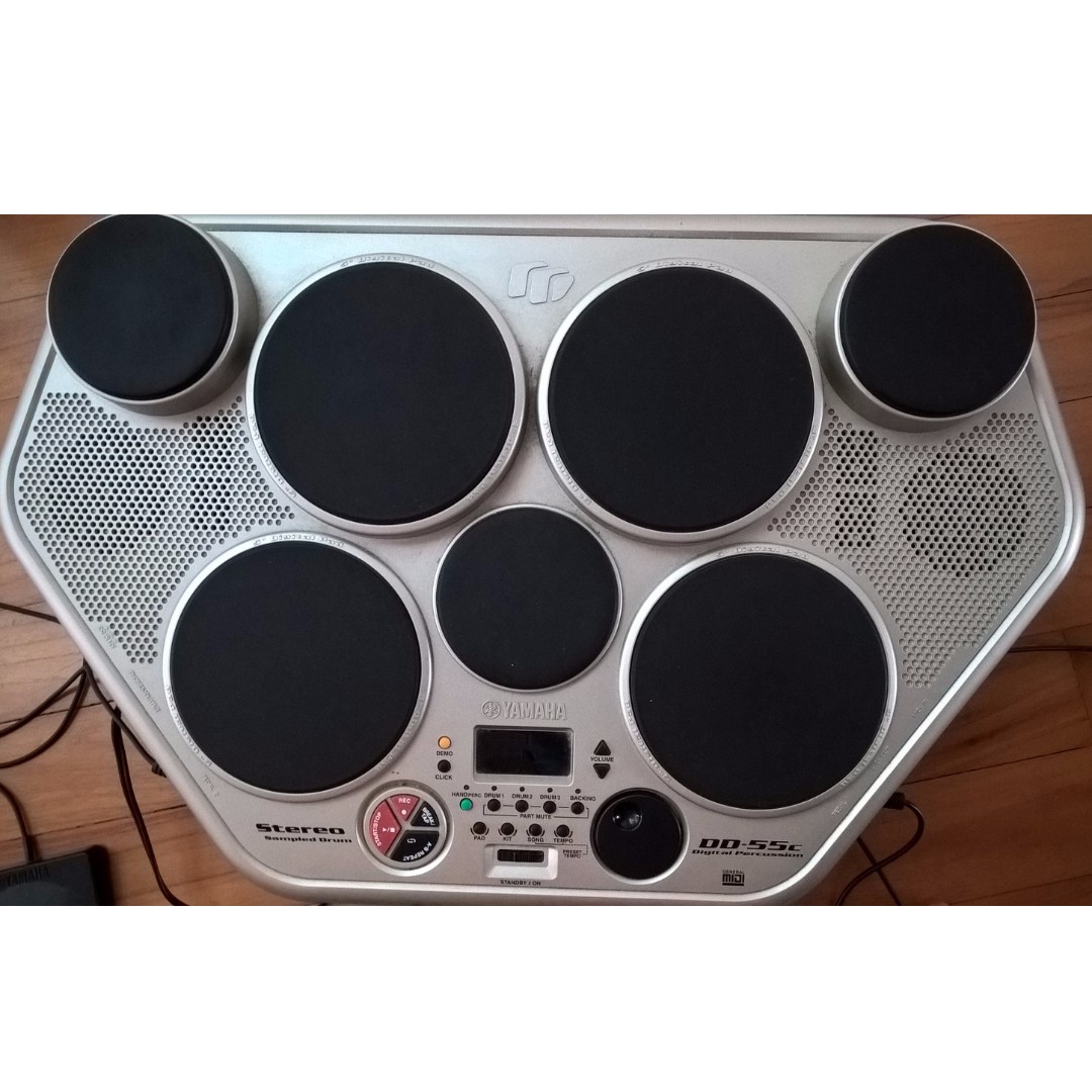 Yamaha DD55 7 Pad General MIDI Digital Drum System, Hobbies & Toys