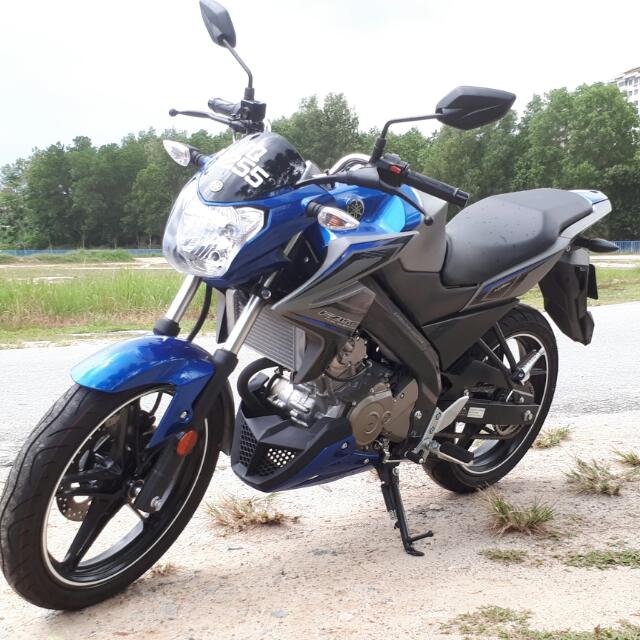 Yamaha FZ150i Mileage 3k Only, Motorbikes on Carousell