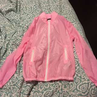 Hot Pink Rain Jacket!