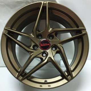 雷登轮胎 225/45/17   ki/in v05 铝圈 17吋