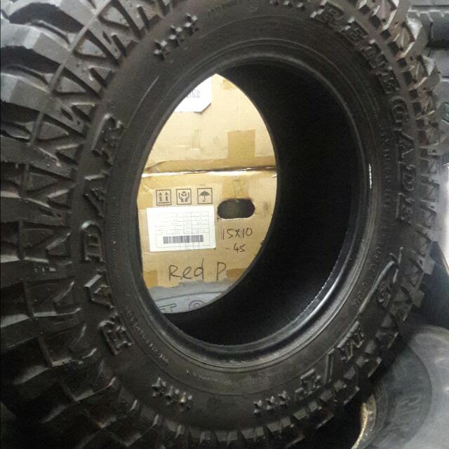 4x4 tayar MT 31x10.5x15 radar, Aksesori Auto di Carousell
