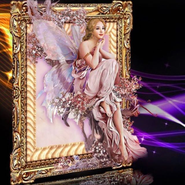 5d Diy Diamond Painting Butterfly Fairy Mosaic Crystal Round Rhinestone Portrait Embroidery Cross Stitch Beauty Home Decor Furniture Others On Carousell