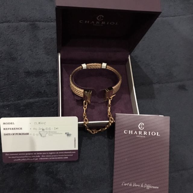 Authentic Charriol St. Tropez Bangle Women s Fashion Jewelry