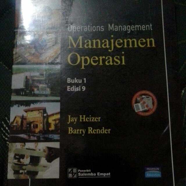 MANAJEMEN OPERASI HEIZER PDF MANAJEMEN OPERASI HEIZER PDF