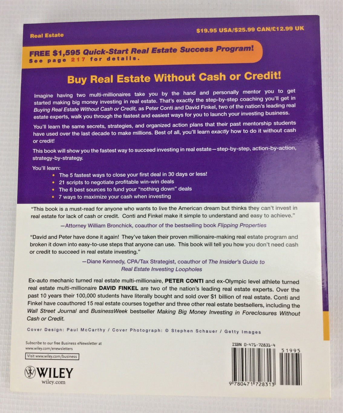 Buying Real Estate Without Cash or Credit Peter Conti David Finkel Paperback Hobbies Toys Books Magazines Children s Books on Carousell