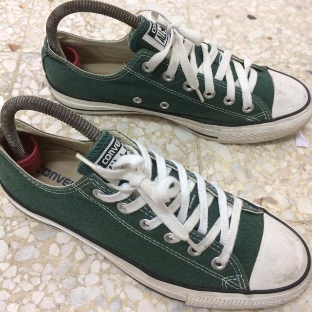 emerald green converse