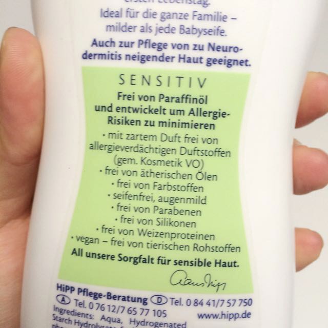 Hipp Baby Washing Gel For Sensitive Skin Hair Asli Germany Bayi Anak Lainnya Di Carousell