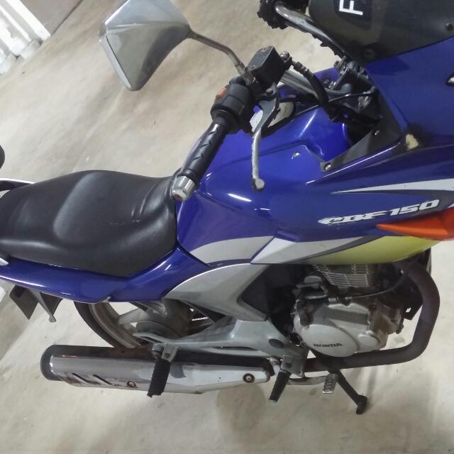 honda cbf 150 blue coe 2020 motorcycles on carousell