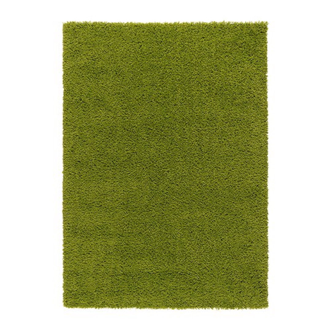 Ikea Lime Green Shag Rug, Furniture & Home Living, Home Decor, Carpets,  Mats & Flooring On Carousell