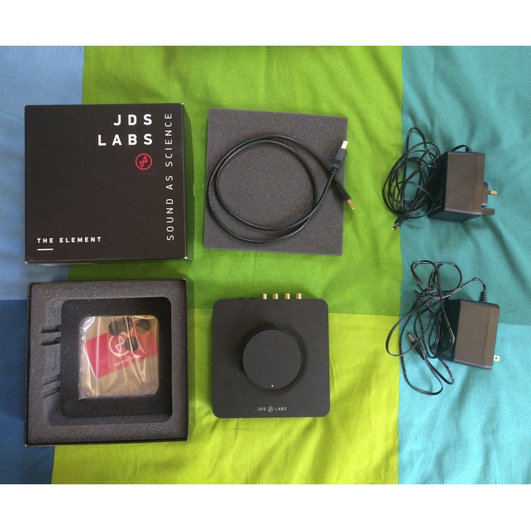 JDS Labs Element Headphone Amplifier + DAC, Audio, Other Audio ...