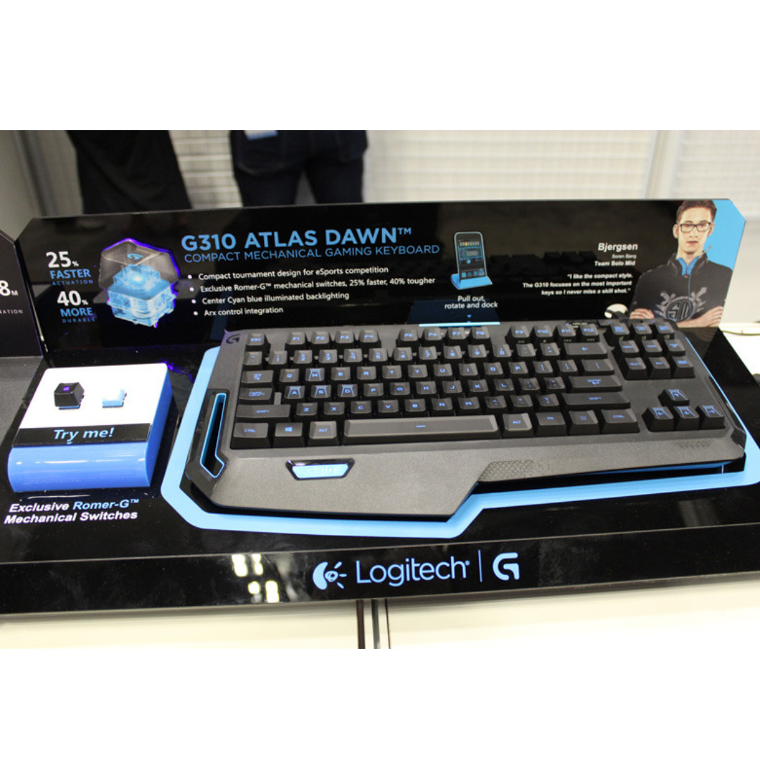 Keyboard Logitech G310 Atlas Dawn Mechanical Gaming Elektronik Bagian Komputer Aksesoris Di Carousell