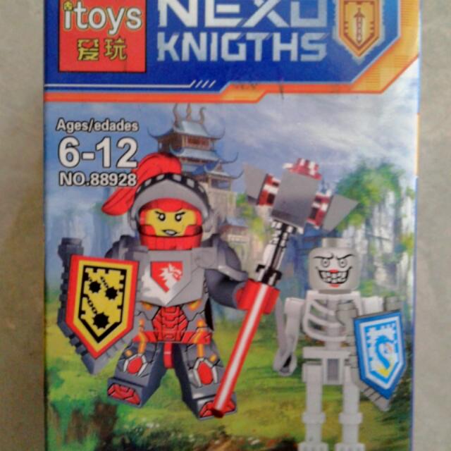 Lego Nexo Knights Macy Red Plus Skull Toys Collectibles Mainan Di Carousell