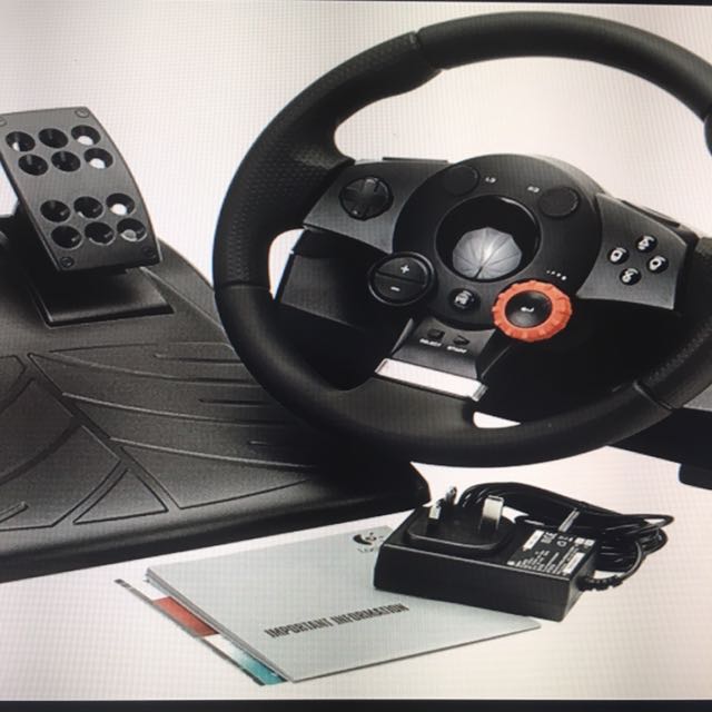 Logitech Driving Force GT Steering Wheel, Toys & Games, Video Gaming