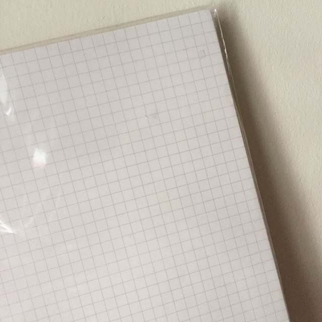 muji grid paper, Hobbies & Toys, Stationery & Craft, Stationery ...
