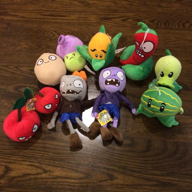 pvz plush collection