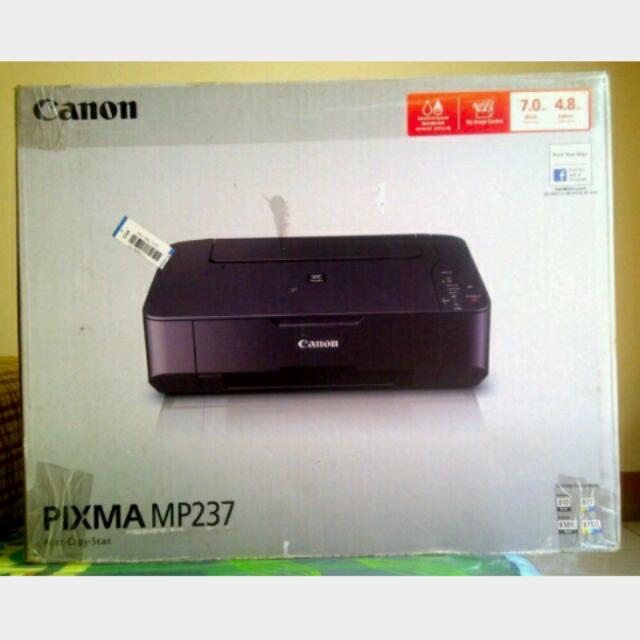 Printer Canon Pixma Mp237 Elektronik Bagian Komputer Aksesoris Di Carousell Canon pixma mp237 driver | are you looking for canon mp237 driver and software? carousell