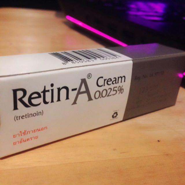 RetinA (tretinoin) Cream 0.025 10g, Beauty & Personal Care, Bath