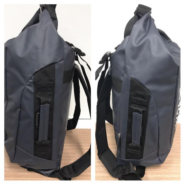 superdry roll top backpack