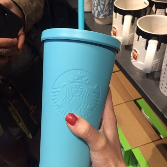 tiffany blue starbucks cup