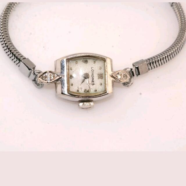 Very Pretty Running 10k White Gold Filled Ladies Watch By Longines The Watch Is Set With Four Genuine Diamonds And Is A Wind Up Vintage Collectibles Vintage Watches Jewelry On Vintage longines gold plated manual wind men's watch. very pretty running 10k white gold filled ladies watch by longines the watch is set with four genuine diamonds and is a wind up