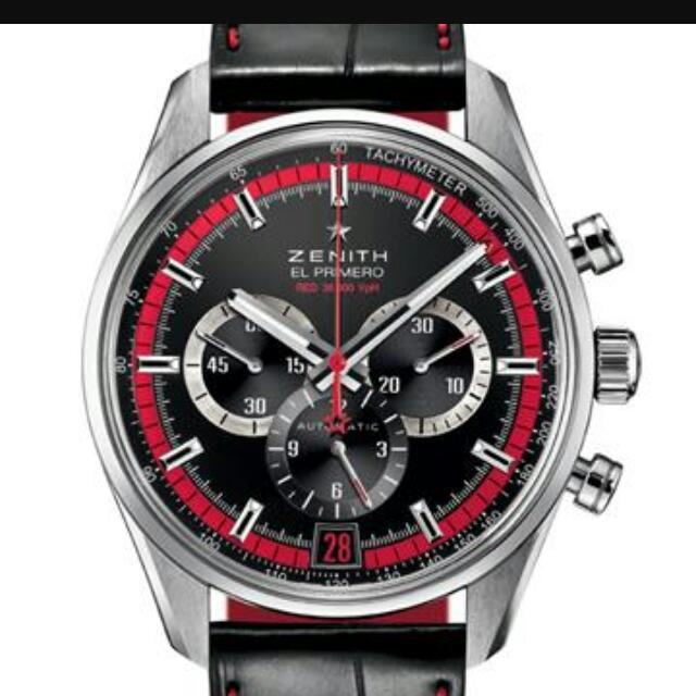 Zenith Red Ribbon Zenith El Primero Red Limited Edition - New, Mobile Phones & Gadgets ...