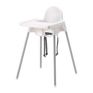 IKEA Antelope Highchair with tray and insert