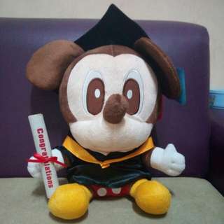 Mickey Original Disney Wisuda(With Tag)