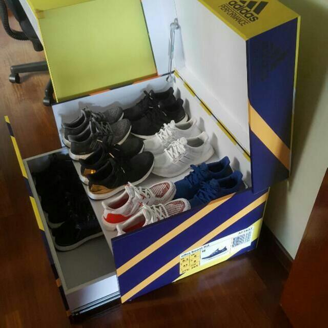 giant adidas shoe box