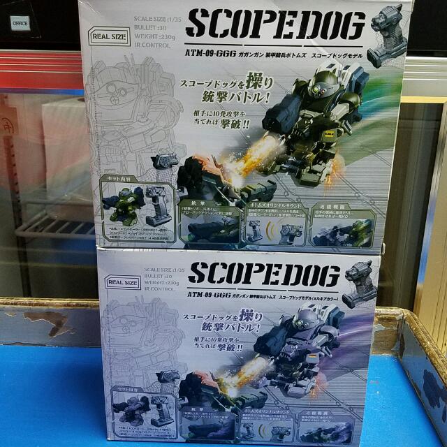 全新Takara Tomy 裝甲騎兵綠色紫色軍狗Scope Dog ATM-09-GGG 紅外線搖 