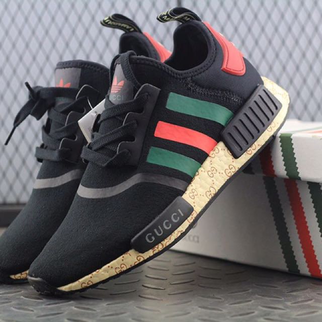 New Adidas nmd boost x Gucci runner limited edition running shoes