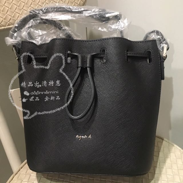 agnes b 皮革水桶包 的拍卖价格 - 飞比价格