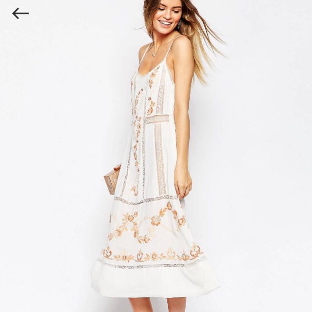White Summer Midi Dresses Fashion Dresses