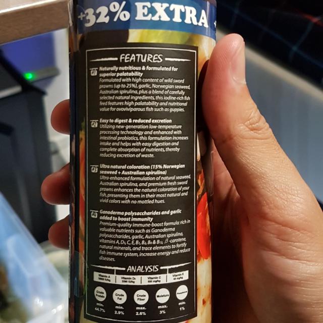 Azoo Plus Ultra Fresh Fish Food, Pet Supplies, Pet Food on Carousell