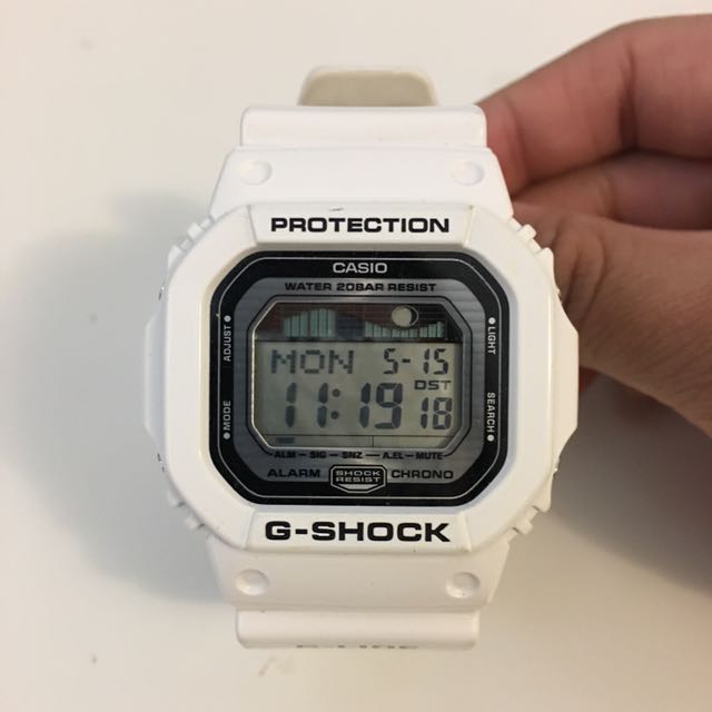 G lide shop g shock white