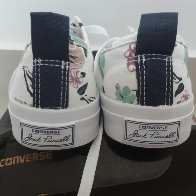Converse jack purcell floral top