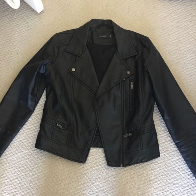 glassons leather jacket