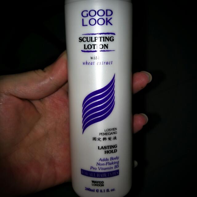 Good Look Sculpting Lotion 240ml, Beauty & Personal Care, Hair on Carousell