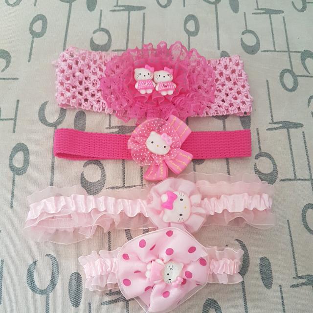 Hello kitty shop headband for babies