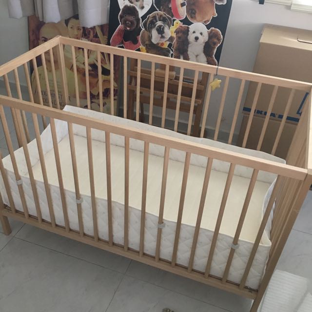IKEA Baby Cot Give Away For 5, Babies & Kids, Babies & Kids Fashion on