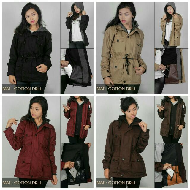 jaket cotton drill