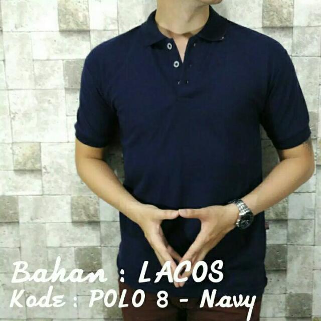 Kaos Polo Warna Navy Olshop Fashion Olshop Pria Di Carousell