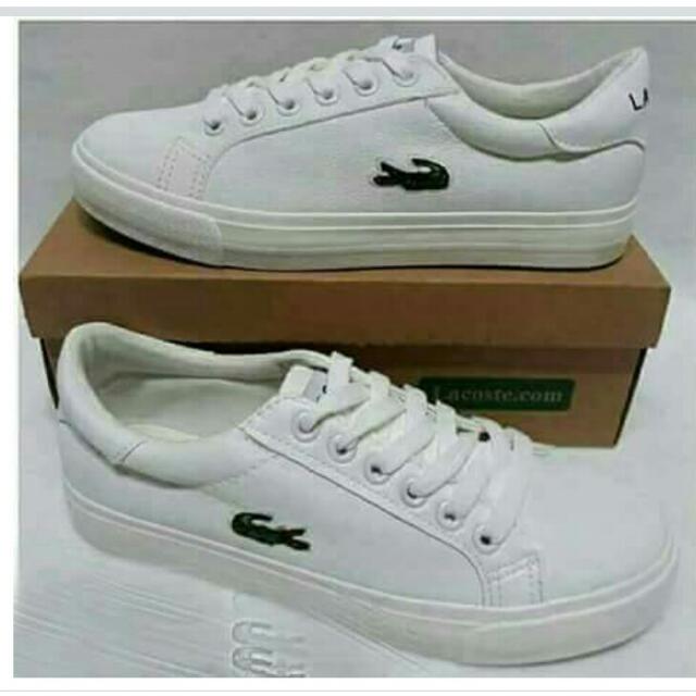 LACOSTE REPLICA SHOES ORIGINAL USED MATERIALS (Category: Sneakers) located in Quezon City. Submitted by sandra_1 (Listing ID 105853088, Image 2). Description: .