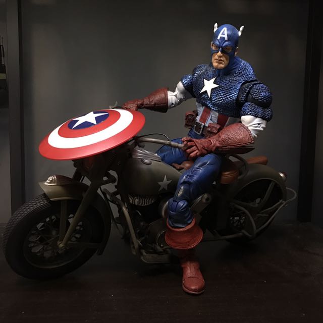 marvel legends icons captain america