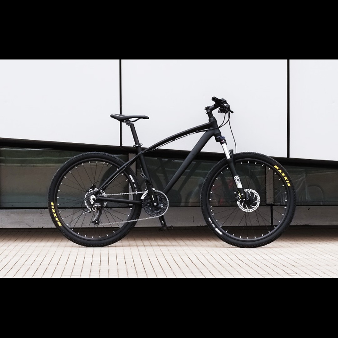 Matt Black Colour Mtb Bicycles Pmds Bicycles On Carousell