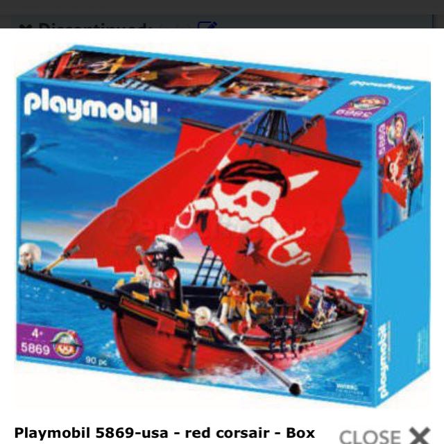 playmobil captain hook