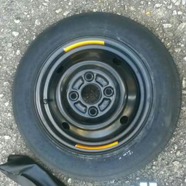Perodua Viva Myvi Spare Tyre Auto Accessories On Carousell