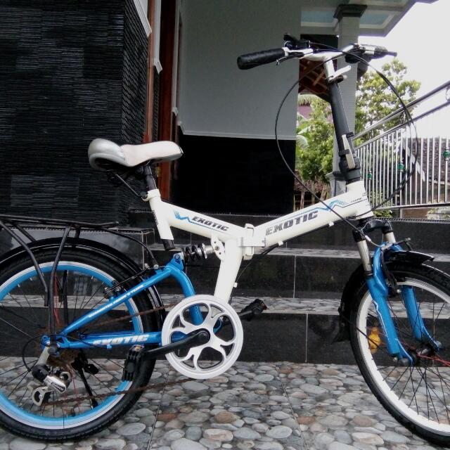 Sepeda Lipat Exotic Olah Raga Sepeda Di Carousell