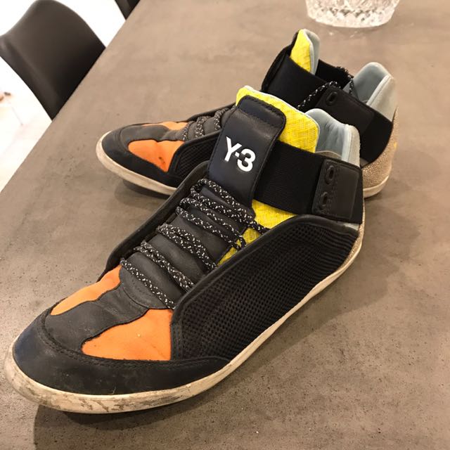 y3 adidas high tops
