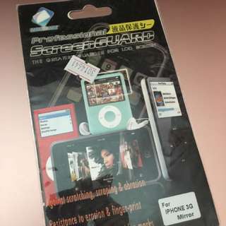 FREE IPHONE APPLE MIRROR SCREEN PROTECTOR 3G